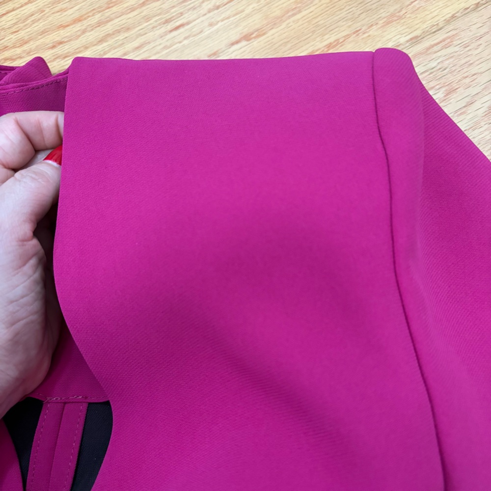 Zara Pink Draped Blazer Dress - Picture 8 of 14
